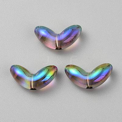 Transparent UV Plating Acrylic Beads LS-TACR-TAC0001-09A-03-1