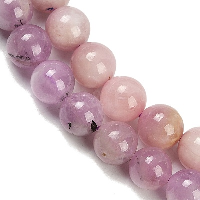 Natural Kunzite Beads Strands G-L478-11-8mm-01-1