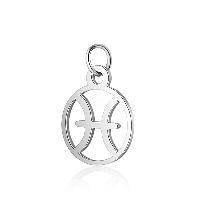 Non-Tarnish 304 Stainless Steel Charms STAS-T036-T513-A12-1