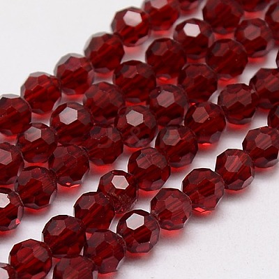 Glass Beads Strands X-EGLA-J042-8mm-20-1