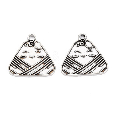 Tibetan Style Alloy Pendant Enamel Settings PALLOY-N160-036AS-1