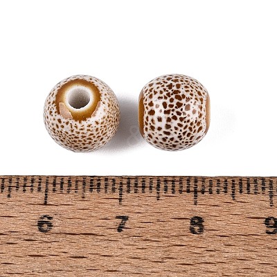 Vintage Handmade Porcelain Beads PORC-Q006-13A-36-1