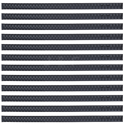 22Pcs Plastic Firm Headband Non-slip Strip DIY-CY0003-03A-1