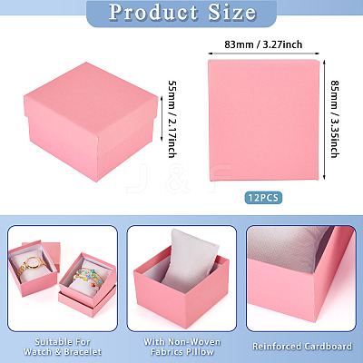 Rectangle Paper Jewelry Gift Boxes CON-TAC0010-91C-1