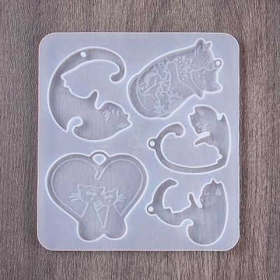 DIY Pendants Silicone Molds DIY-B076-01-1