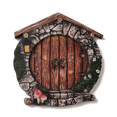 Miniature Wooden Garden Door MIMO-PW0001-172N-1