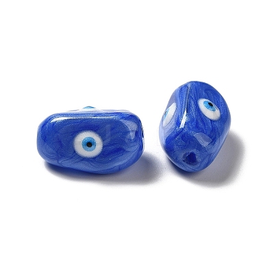 Opaque Glass Beads GLAA-E039-01C-1