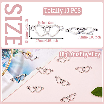 Alloy Connector Charms FIND-TAC0009-94P-1