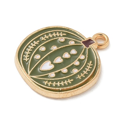 Thanksgiving Day Alloy Pendants ENAM-R007-01G-07-1