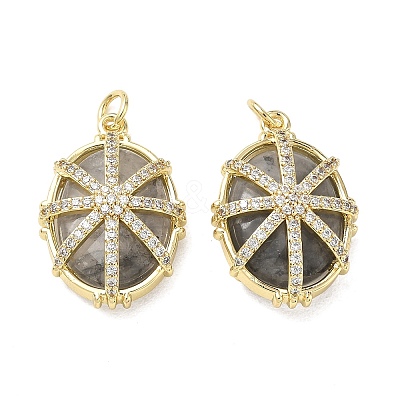 Natural Cloudy Quartz Faceted Pendants GG-CBA42CA-04G-02-1