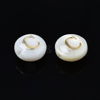 Natural Freshwater Shell Beads SHEL-S278-036C-1