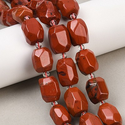 Natural Red Jasper Beads Strands G-Z147-E03-01-1