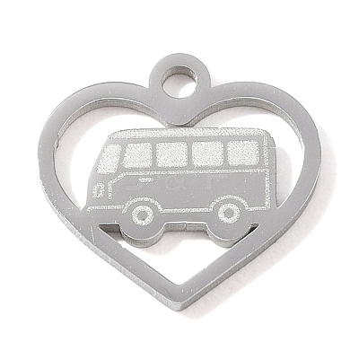 304 Stainless Steel Charms SA-CBAE30B-03G-P-1