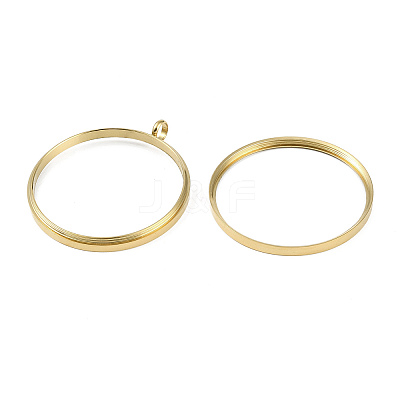 Ion Plating(IP) 304 Stainless Stee Locket Pendants STAS-S132-16G-07-1