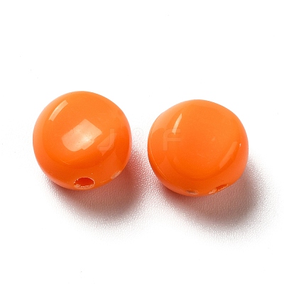 Opaque Acrylic Beads OACR-L013-003C-1