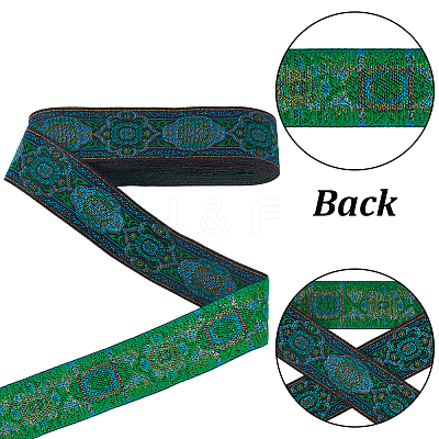 7M Vintage Jacquard Polyester Ribbon OCOR-CY0003-92A-1
