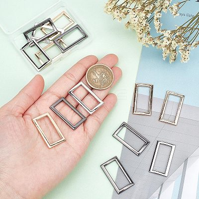 15Pcs 3 Colors Alloy Buckles DIY-GF0006-13B-1