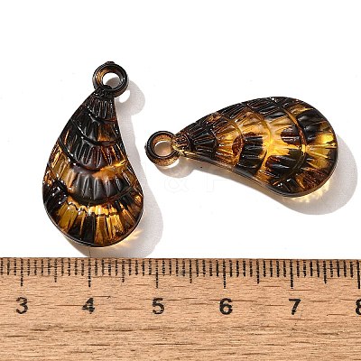 Transparent Acrylic Pendants OACR-D303-01C-1