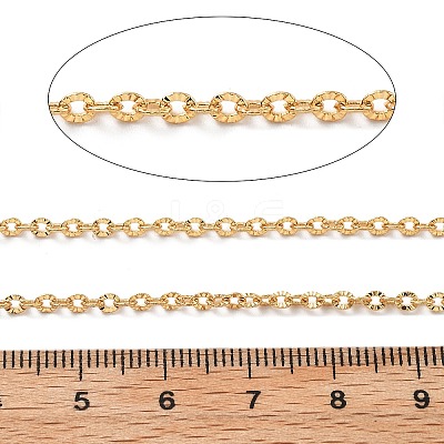 10M Brass Cable Chains CHC-L052-02B-G-1
