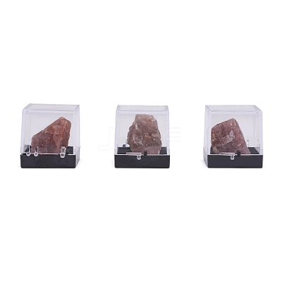 Nuggets Natural Strawberry Quartz DJEW-F011-03B-1
