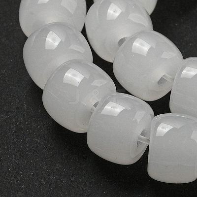Imitation Jade Glass Beads Strands GLAA-NH0002-A05-1