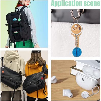 Resin & Plastic Pendants Keychains KEYC-OC0001-30-1
