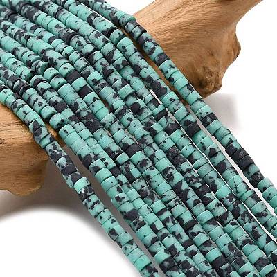 Dyed Synthetic Turquoise Beads Strands G-Z089-A04-H-1