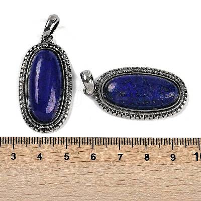 Natural Lapis Lazuli Pendants G-I370-07AS-02-1