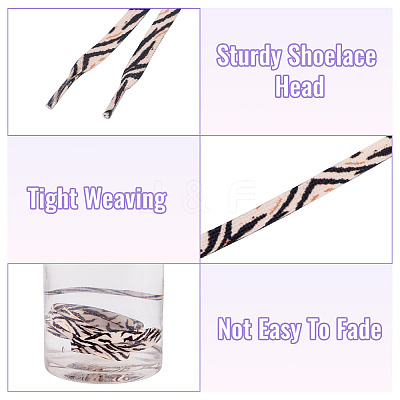 5 Pairs Polyester Cord Shoelace FIND-TA0009-64A-1