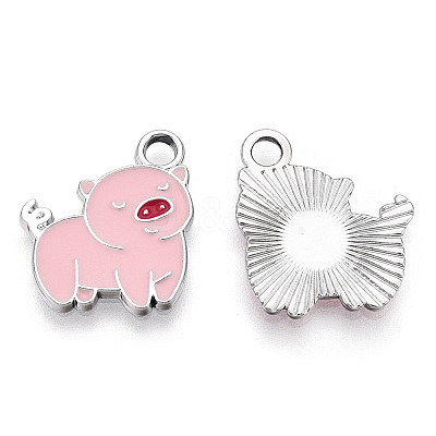 Alloy Pendants X-ENAM-S119-052A-P-1
