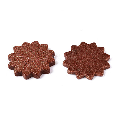 Synthetic Goldstone Cabochons G-N348-04-1