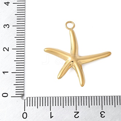 304 Stainless Steel Pendants STAS-G353-03G-04-1