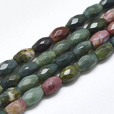 Natural Indian Agate Beads Strands X-G-S357-A03-1