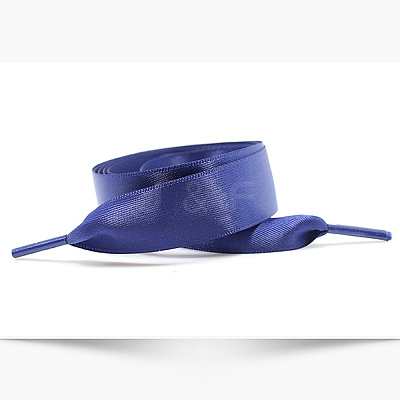 Flat Polyester Shoelaces AJEW-H155-04C-1