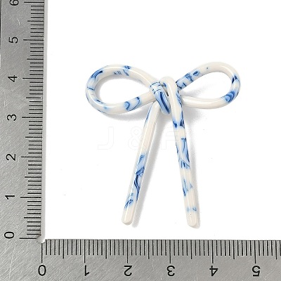 Opaque Acrylic Pendants OACR-I018-02-1