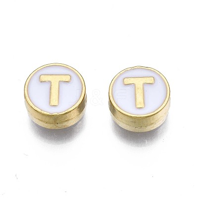 Alloy Enamel Beads X-ENAM-N052-006-01T-RS-1