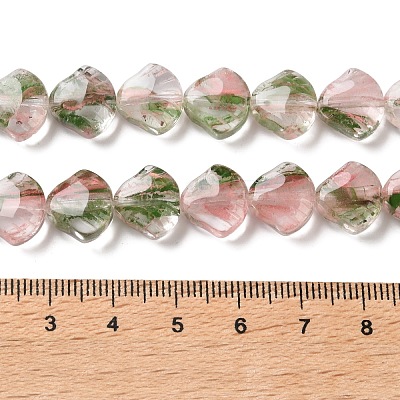 Inner Flower Handmade Lampwork Beads Strands LA-CBA3F7A-02A-1