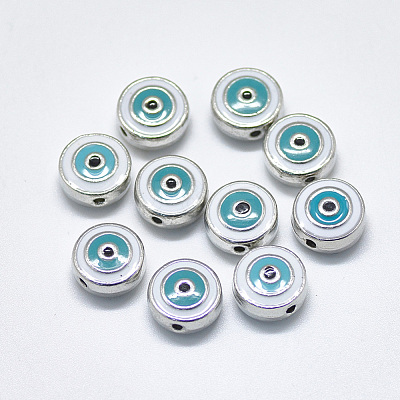 Alloy Enamel Beads ENAM-S117-07B-1