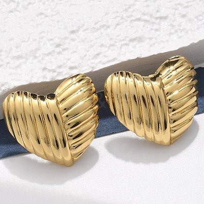 304 Stainless Steel Stud Earrings EJEW-L296-013G-05-1