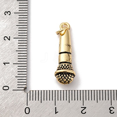 Brass Pendants KK-Q098-32G-1