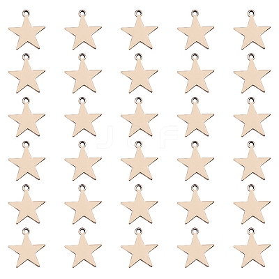 Brass Charms KK-BC0004-37AB-1