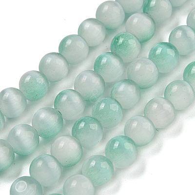Cat Eye Beads Strands G-K378-A06-02-1