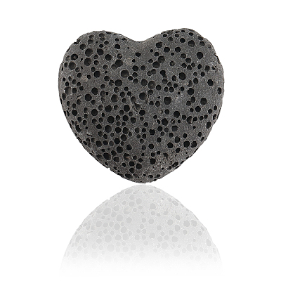 24Pcs Unwaxed Natural Lava Rock Beads G-LT0001-03B-1