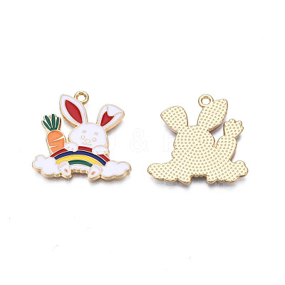 Alloy Enamel Pendants ENAM-N055-096B-1