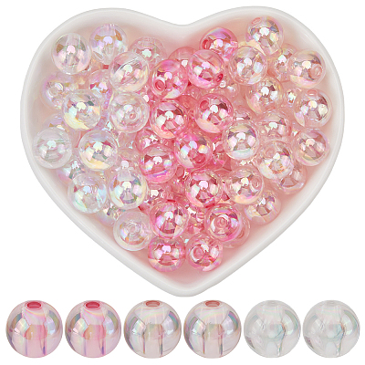 Transparent Acrylic Beads MACR-SP0001-17A-1
