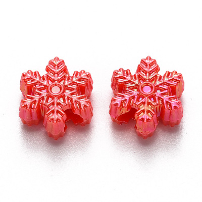 Opaque Acrylic Beads SACR-R250-04A-1