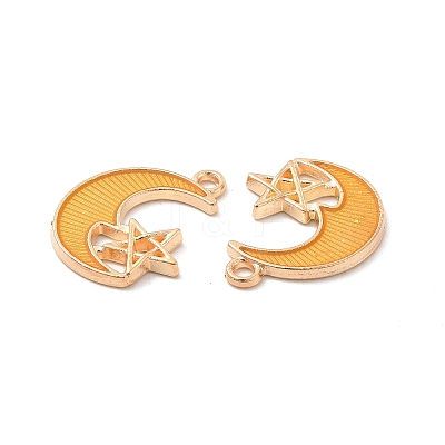 Alloy Enamel Pendants ENAM-S121-061-G-1