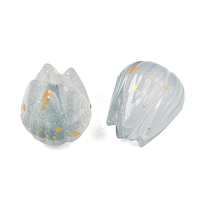Opaque Acrylic Beads OACR-G054-04G-1