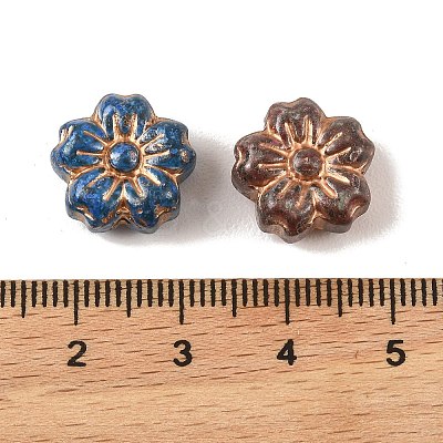 Baking Paint Glass Beads DGLA-G004-01L-1