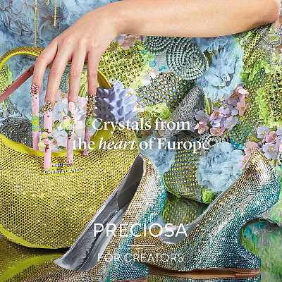 Preciosa® Crystal Hotfix Flatback Stones Y-PRC-HSS16-50020-1